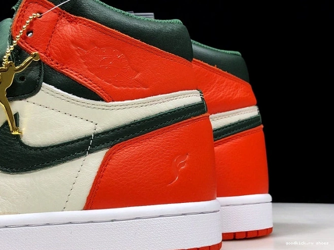 Air High Retro SoleFly OG 1 Sail Jordan AV3905-138 Orange x Fir-Team 0804